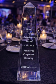 CHPA Corporate Housing Company of the Year 2026 awards